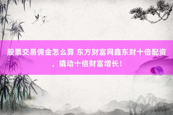 股票交易佣金怎么算 东方财富网鑫东财十倍配资，撬动十倍财富增长！